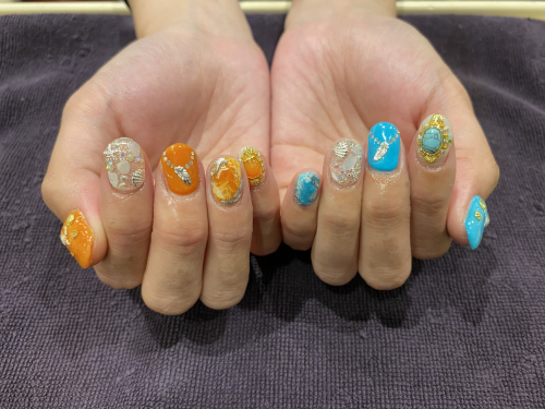 夏ネイル