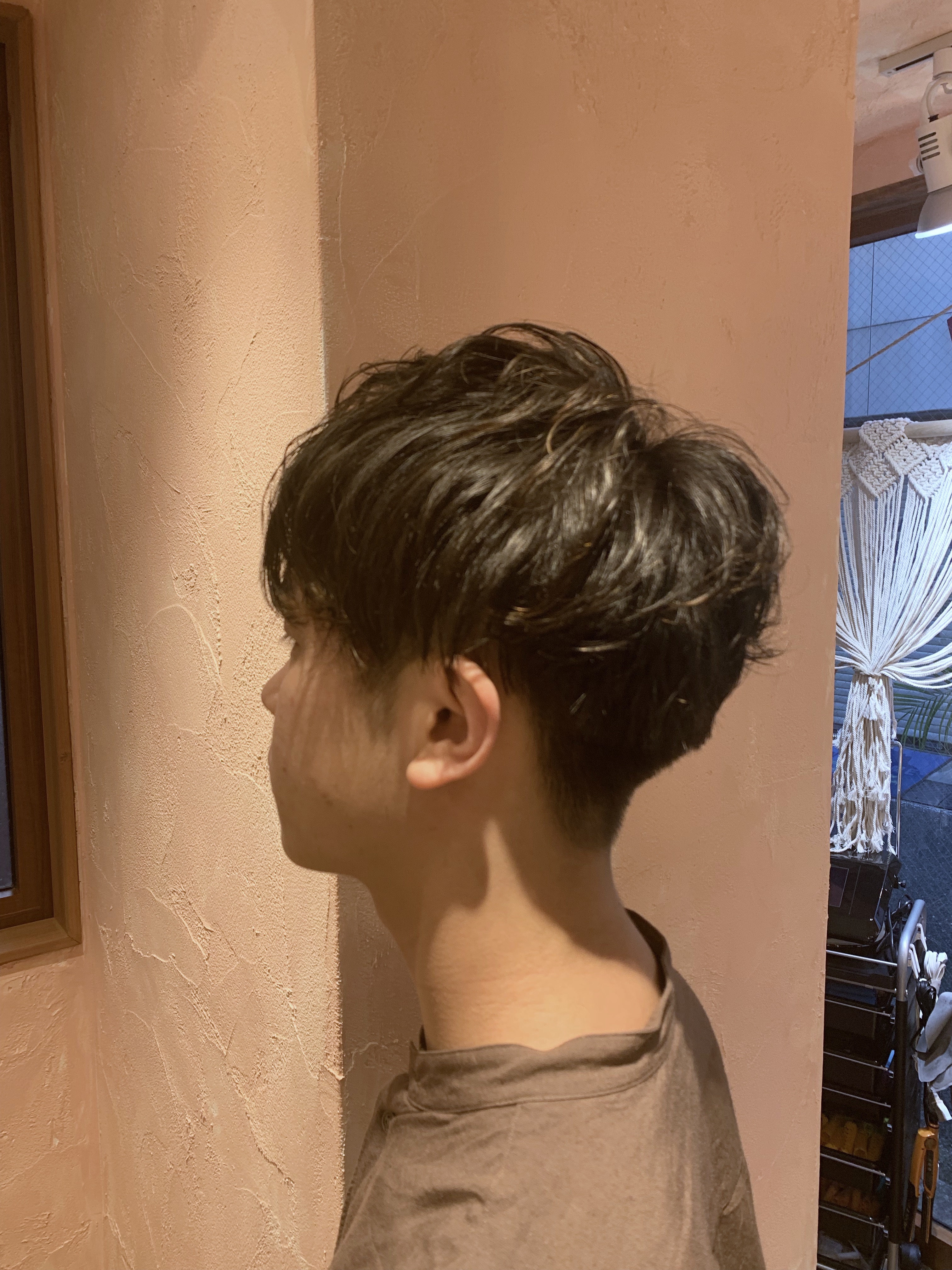 √100以上 トップ だけ パーマ メンズ 461626 Gasaktrusftxs