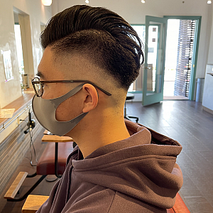 スキンフェード高校生