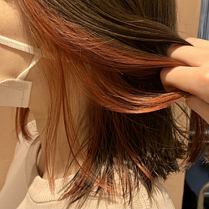 秋のイヤリングカラー〜篠原優菜〜