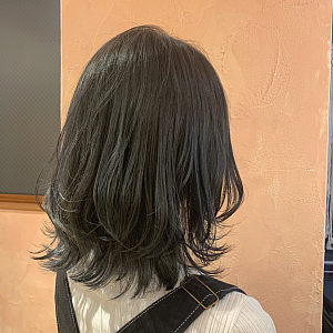 ナチュラルに鬼滅カラーブルーブラック〜篠原優菜〜