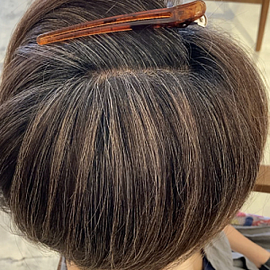 白髪ぼかしについて。阿部聖也